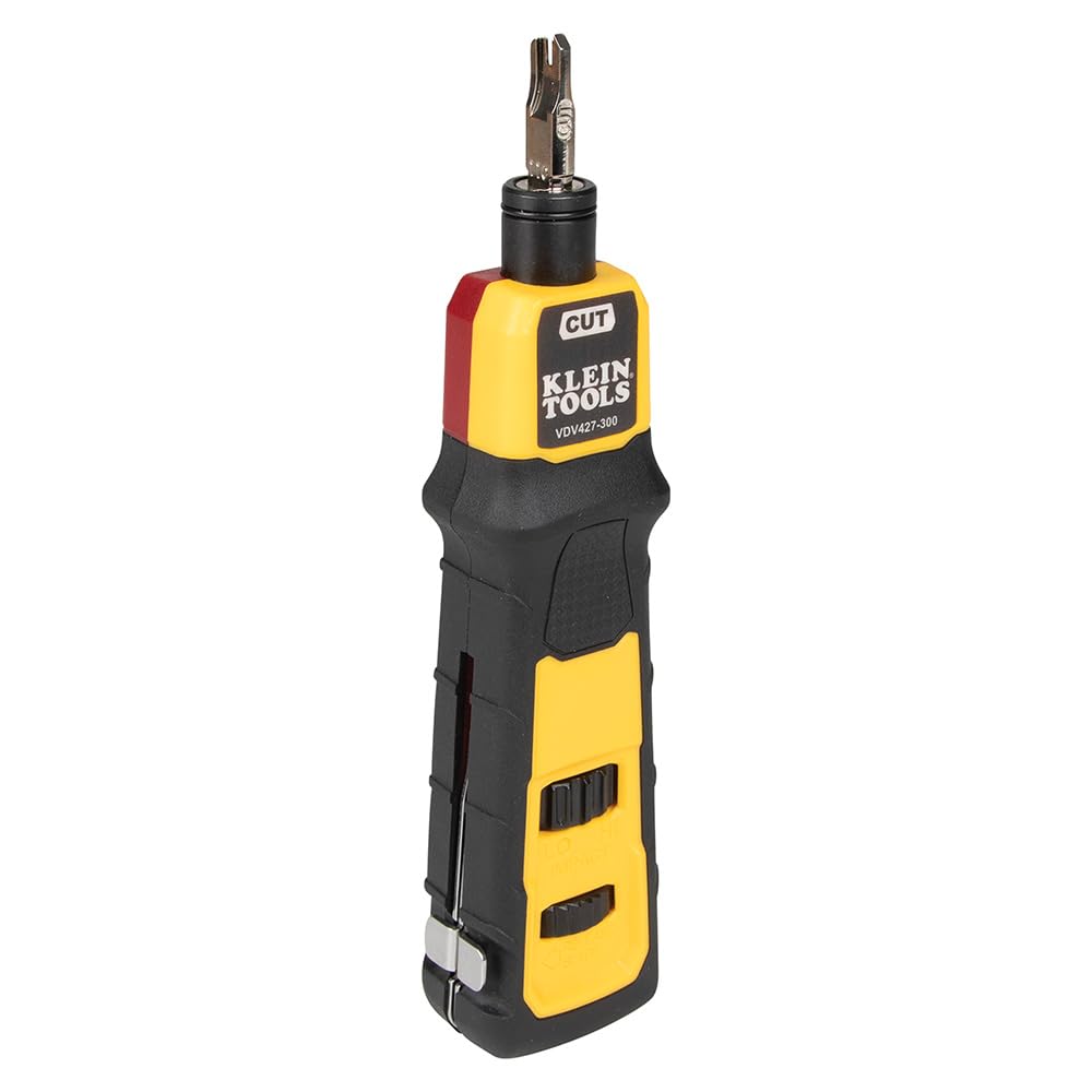 Klein Tools VDV427-300 66/110 panel entry enables versatile network terminations.