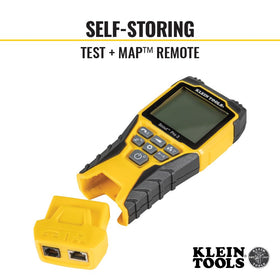 Klein Tools VDV501-851 fault detection chart enables quick issue identification