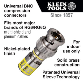 Klein Tools VDV813-607 viewing window aids proper seating