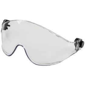 Klein Tools VISORCLR clear visor for hard hats maintains clarity on site