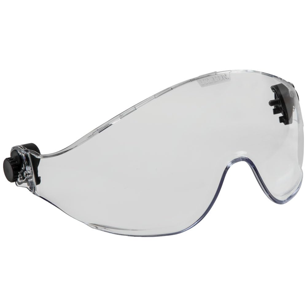 Klein Tools VISORCLR flip-up visor enables quick eye access and shading