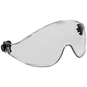 Klein Tools VISORCLR flip-up visor enables quick eye access and shading