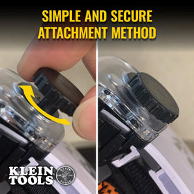 Klein Tools VISORCLR impact-rated visor guards eyes during demanding tasks