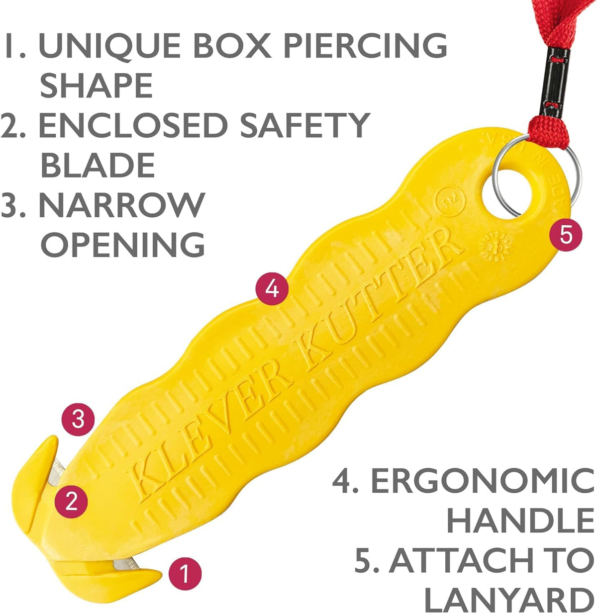 Klever Kutter box cutter ideal for general packaging tasks.