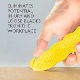 Klever Kutter box cutter stores one blade.