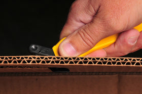 Klever Kutter double-wall blade designed for thick cardboard cutting.