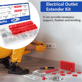 Klfte plastic storage box keeps screws organized