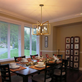 Klgxnrd adjustable-height pendant suits various ceiling heights.