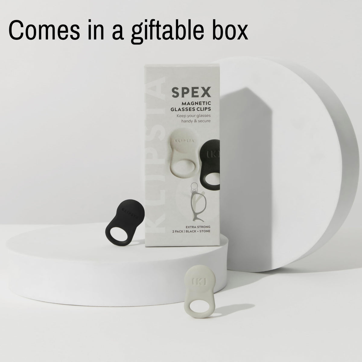 KLIPSTA SPEX secure magnet grips fabric without damage