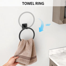 KLJKPA Towel hook for extra wall storage and clutter reduction.