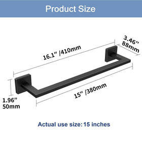 KLJKPA space saving towel holder fits tight kitchens and baths.