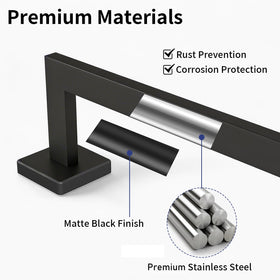 KLJKPA wall mounted bracket with anti rotation slot for secure install.