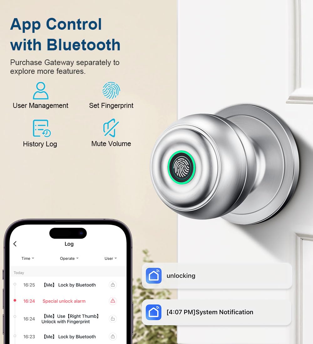 KLLOQUE local fingerprint storage keeps data on device