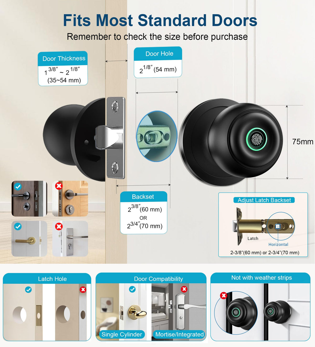 KLLOQUE privacy and silent modes for customizable door access