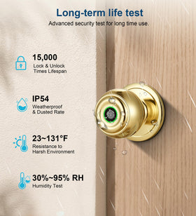 KLLOQUE smart door lock with app control for convenient access.
