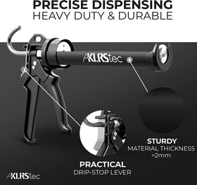KLRS KLRStec cartridge compatibility with 10oz cartridges enables versatile use