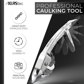 KLRS KLRStec stainless steel 4-in-1 tool delivers durable grouting and cleanup results.