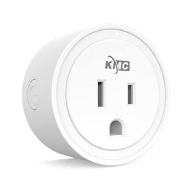 KMC Smart Plug Mini back view showing layout for quick setup.