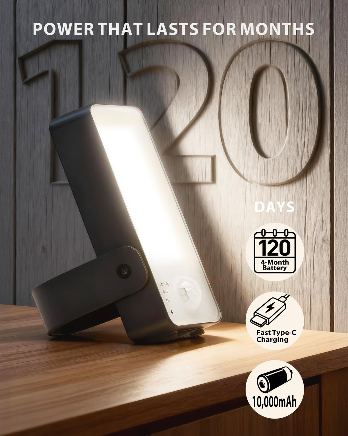 KMSCO 120-degree sensing covers up to 30 ft.