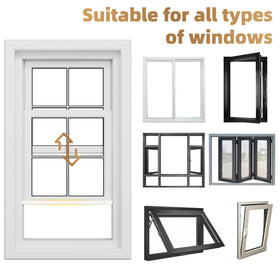 KNEELISA noise-cancelling window insert for quieter rooms and drafts reduction.