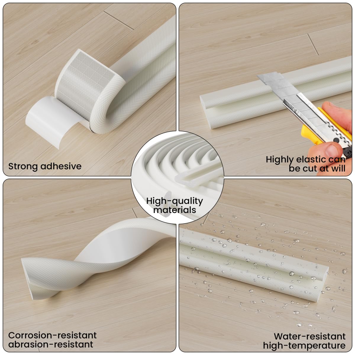 KNEELISA nylon PU core material highlighted for durability and cold resistance
