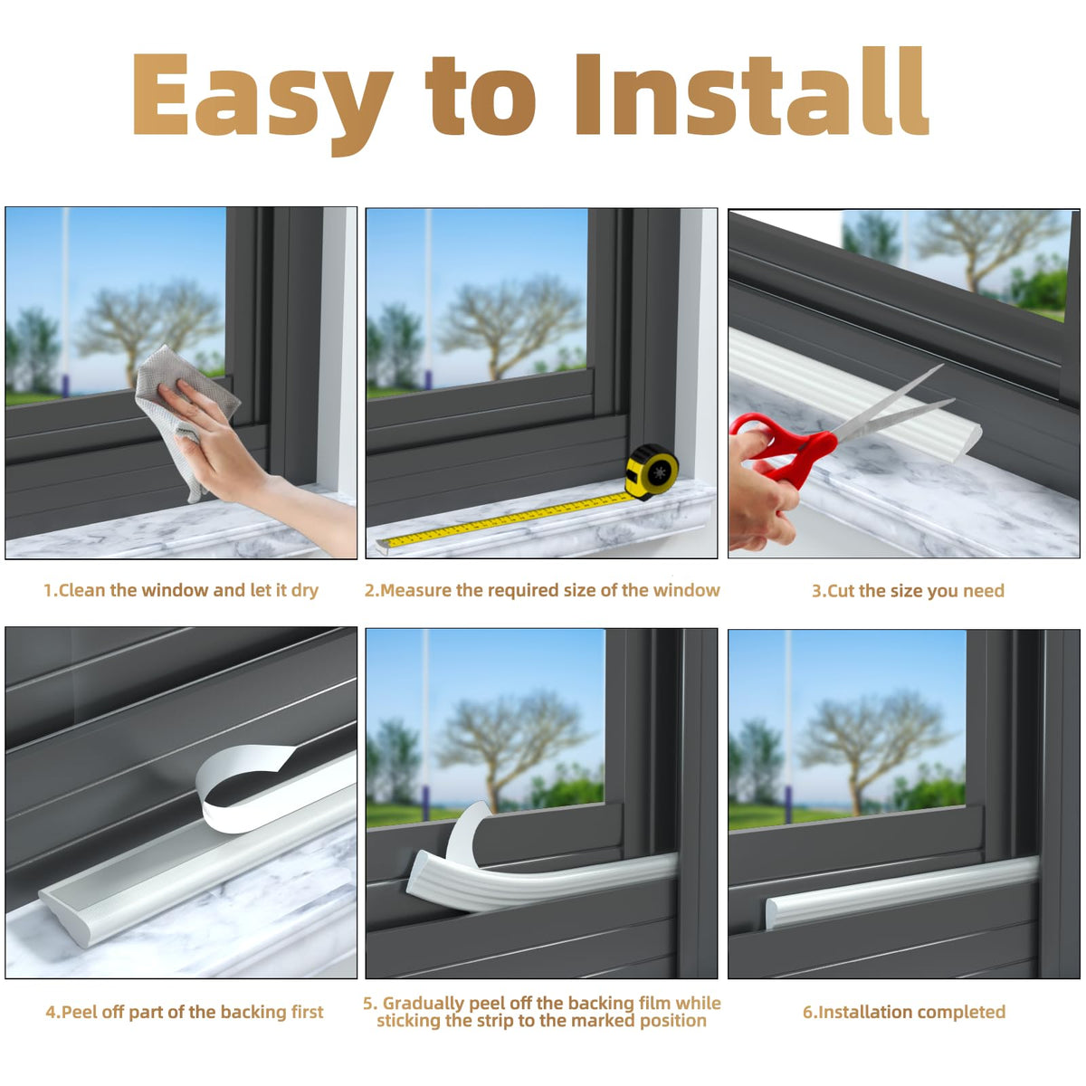 KNEELISA packaging wrinkles note clarifies seal performance remains unaffected.