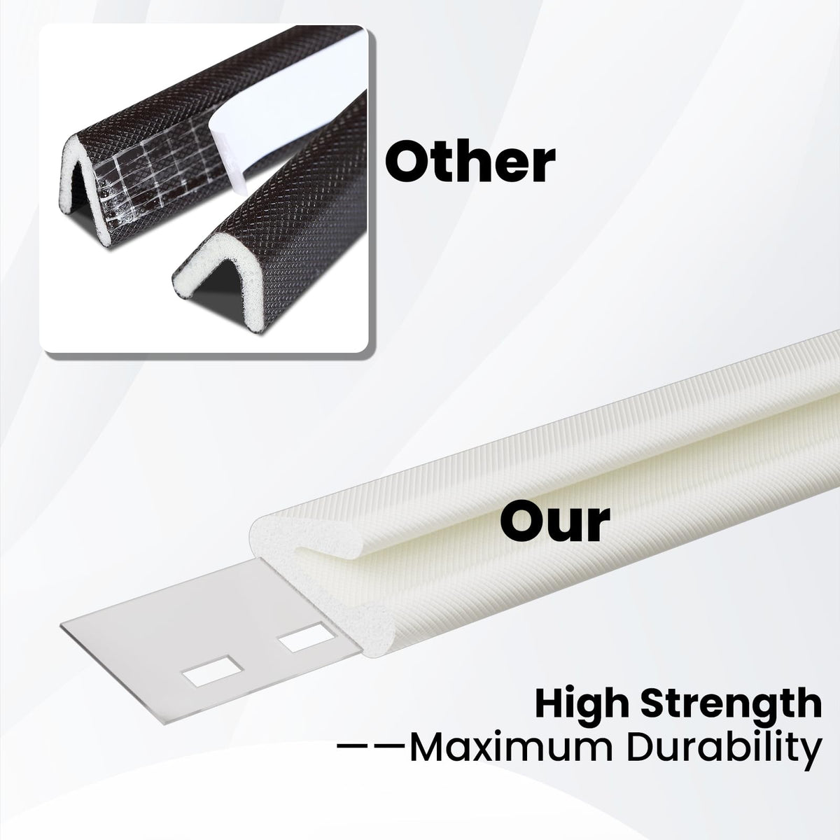 KNEELISA self-adhesive backing ready for quick, secure installation