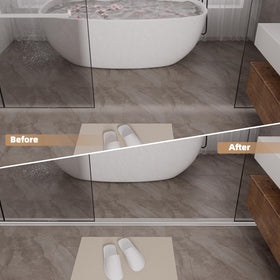 KNEELISA silicone shower blocker stays flexible and easy to clean.