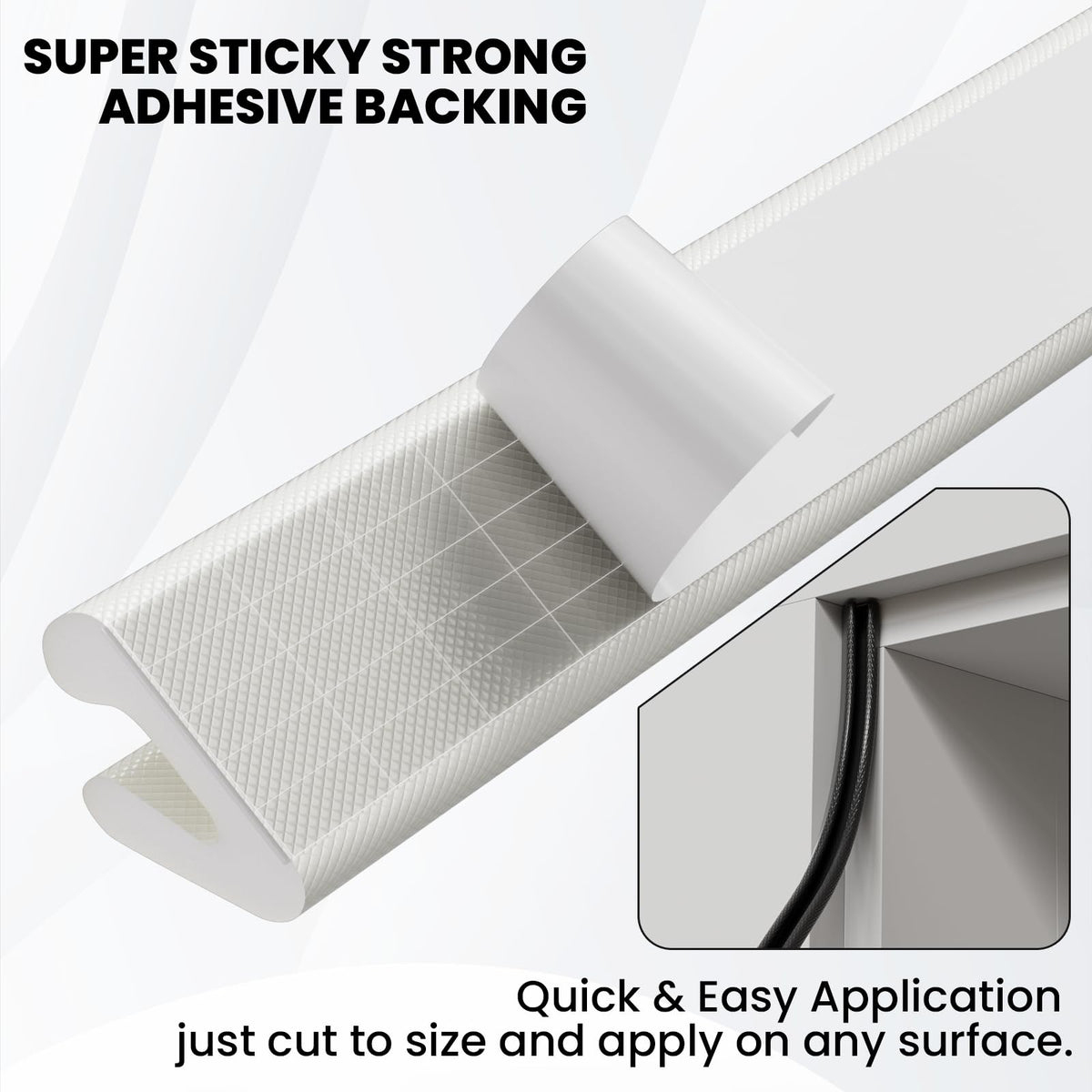KNEELISA all-weather protection seals wind, rain, and dust around the door