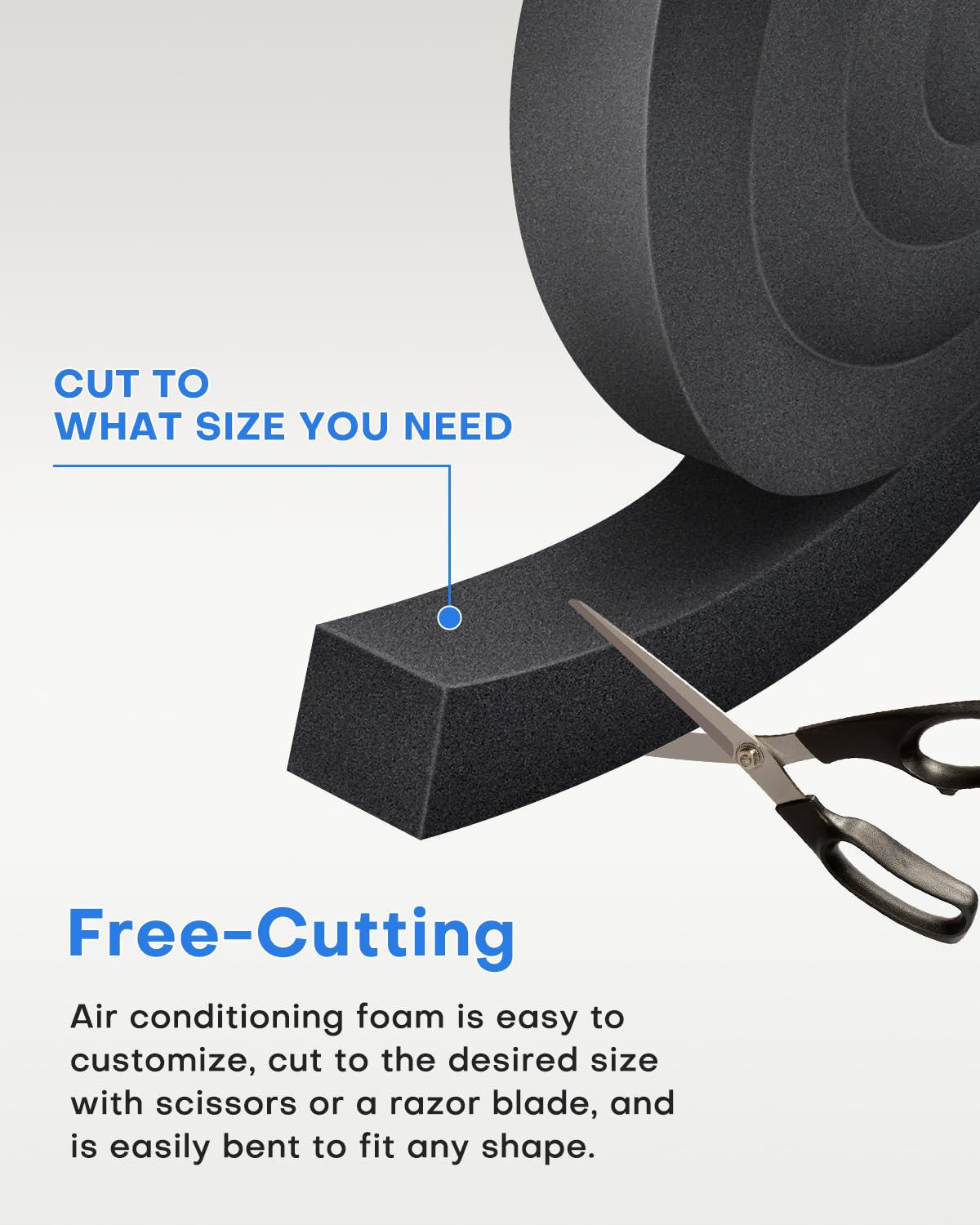 Tape sealing gaps to reduce dust entry and improve room quiet.