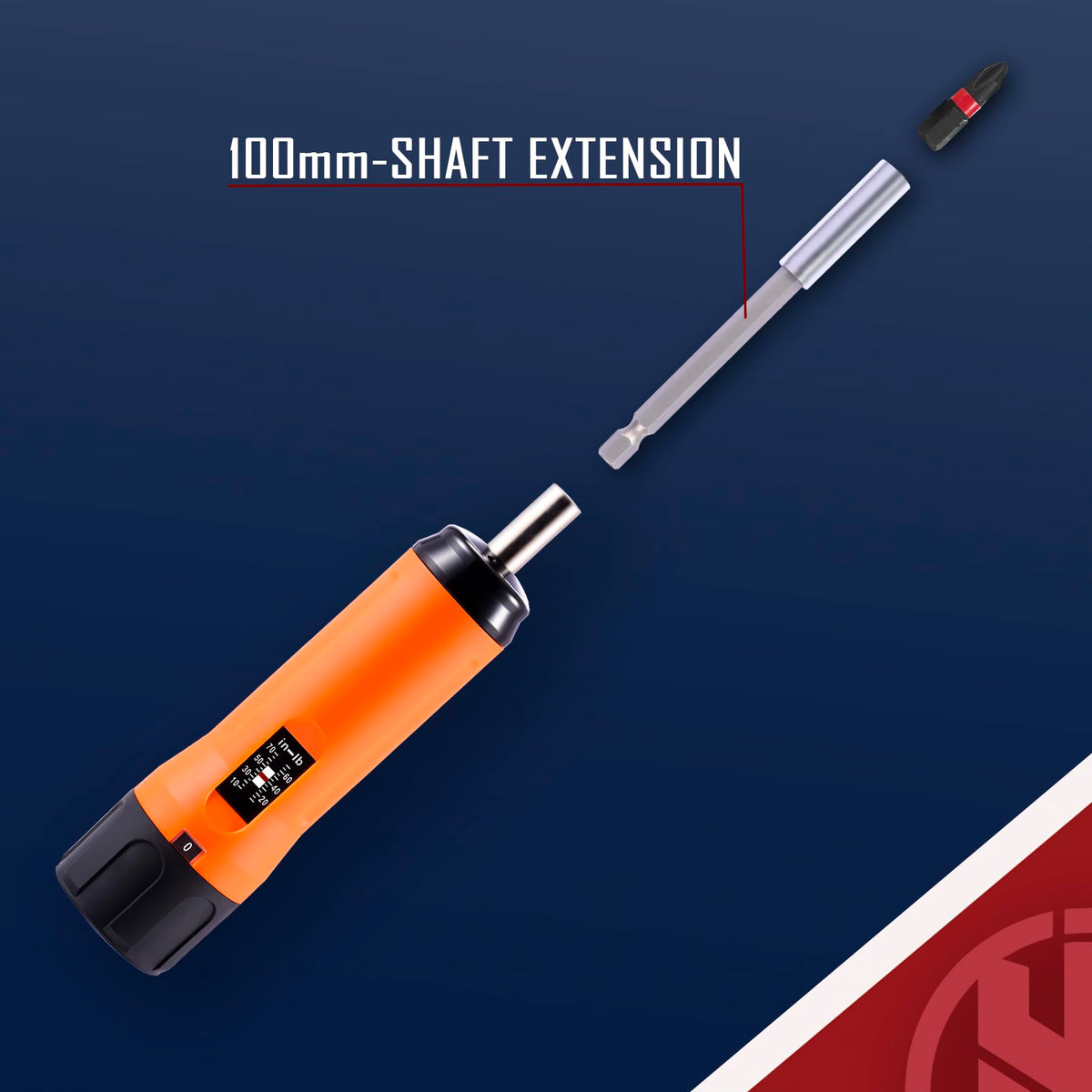 KNINE OUTDOORS hollow-ground flat bits fit screws precisely.