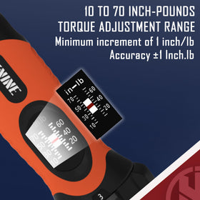 KNINE OUTDOORS Ergonomic handle reduces hand fatigue during use.