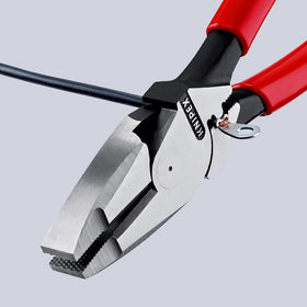 KNIPEX 09 11 240 SBA tape puller crimper joint area for pulling and crimping