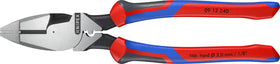 KNIPEX 09 12 240 SBA side view highlights high leverage design for strong gripping.