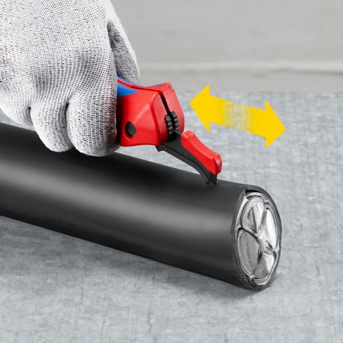 KNIPEX 16 50 145 SBA glass fiber reinforced housing durability.