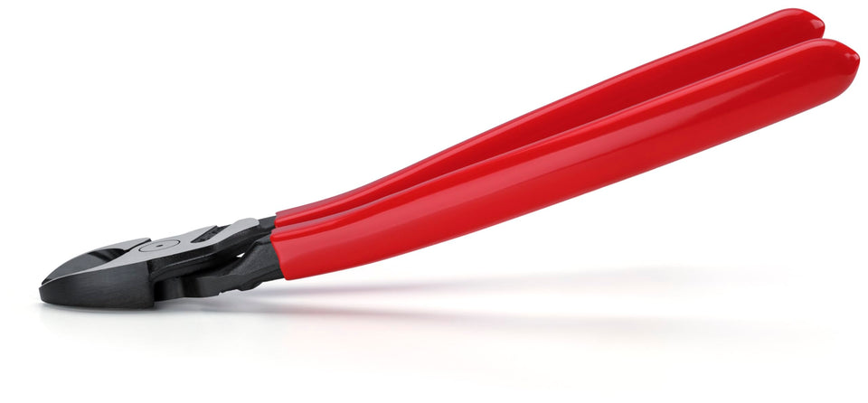 KNIPEX 74 21 200 front view showing high leverage for smoother cuts
