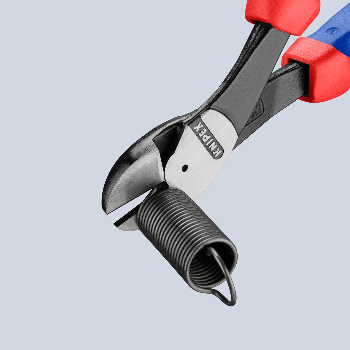 Knipex 7422250SBA induction-hardened edges ensure durable, precise cuts.