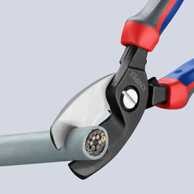KNIPEX 95 12 200 ideal for aluminum cables and multi-wire bundles.