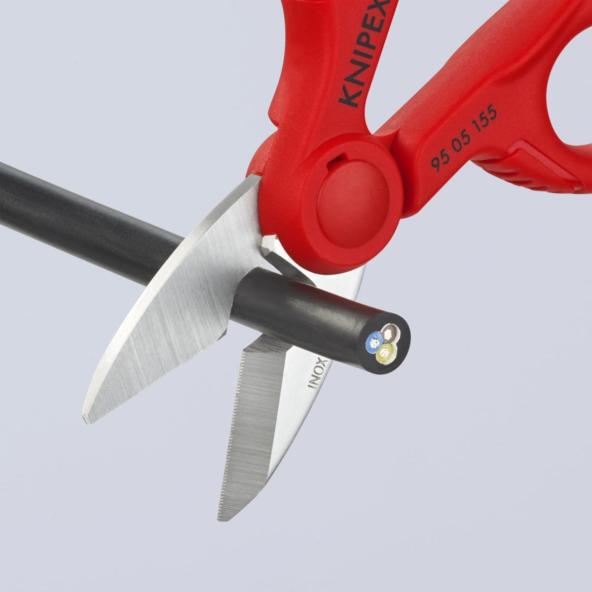 KNIPEX 9505155SBA ideal for low-voltage electrical work.