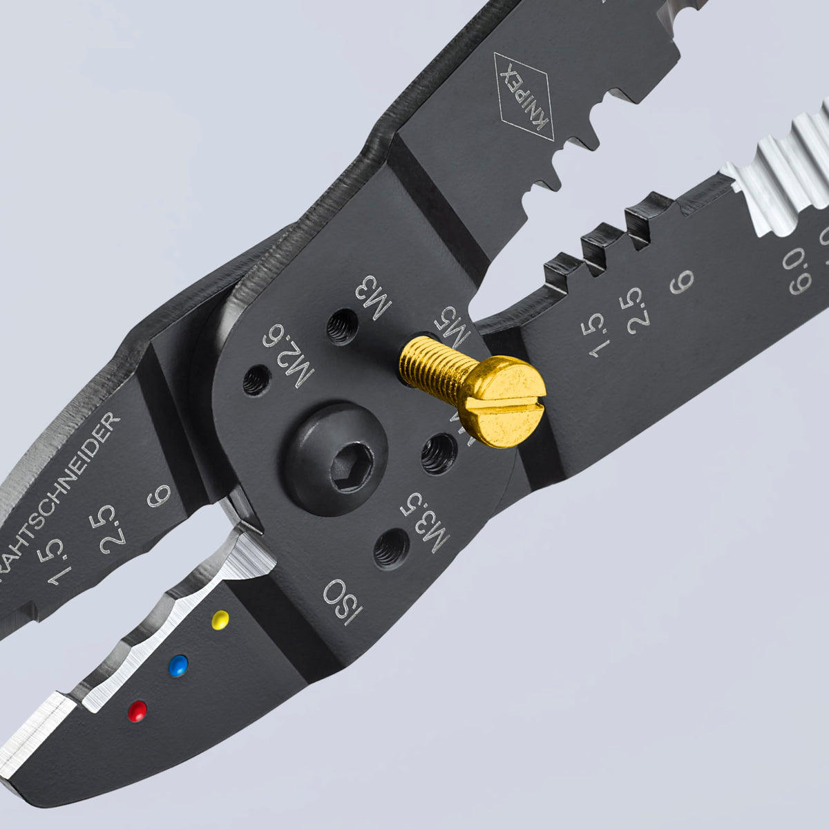 Knipex 97-22-240 crimping pliers insulated terminal crimp capability