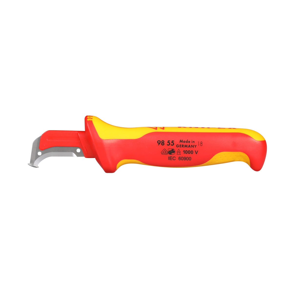 KNIPEX knife guide shoe supports precise blade positioning