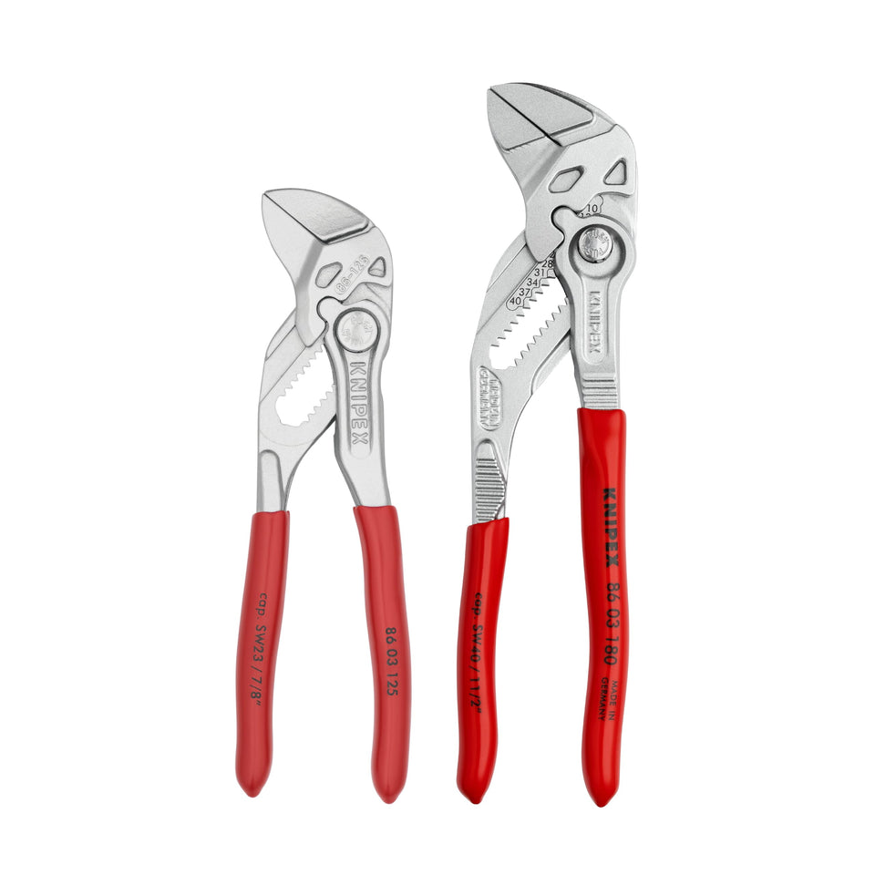 KNIPEX 9K small pliers wrench set image shows compact grip for tight spaces