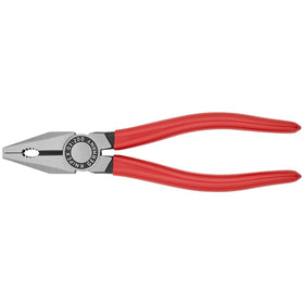 KNIPEX long nose pliers delivering precise reach in tight spaces.