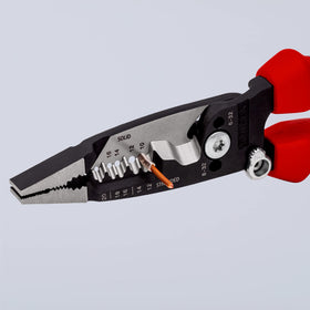 KNIPEX american style pliers 200 mm tool profile shows robust build