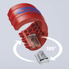 KNIPEX BiX reinforced plastic housing for durable field use