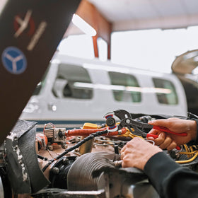 KNIPEX chrome vanadium steel construction promises durability and reliable performance