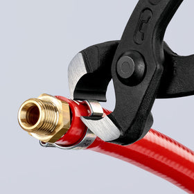 Knipex clamp mounting demo on CV boot clamps