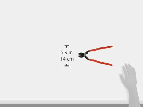 Knipex CoBolt 71 01 250 with non-slip grips for secure handling.