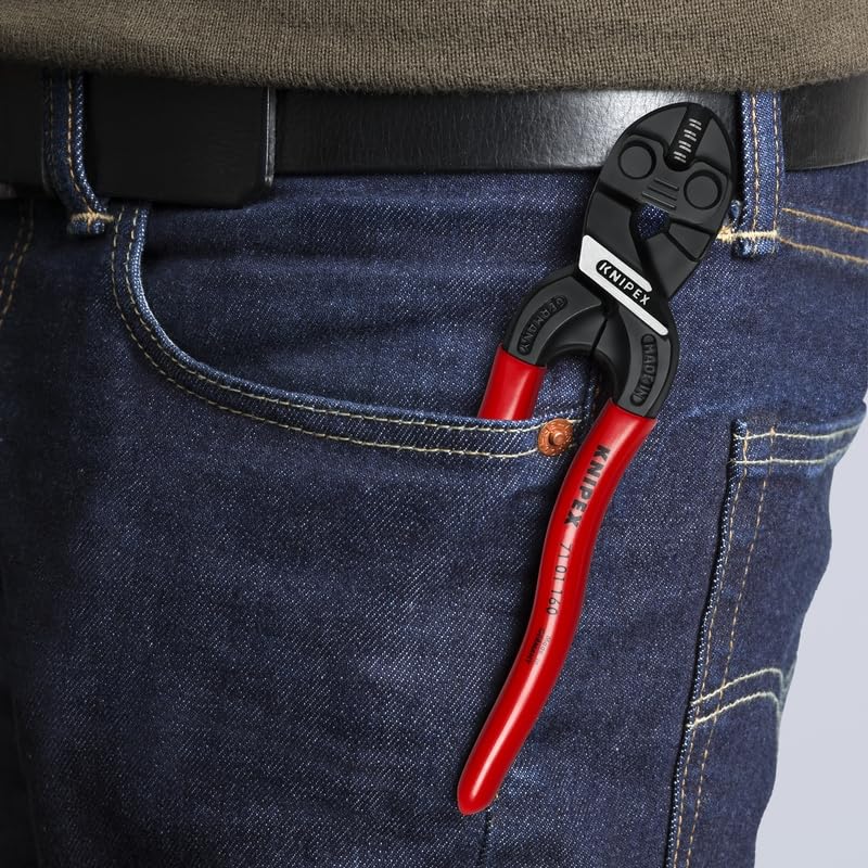 KNIPEX CoBolt S cuts bolts, nails, and rivets with controlled force