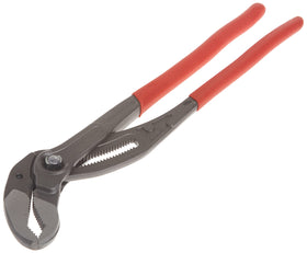 KNIPEX Cobra pliers pinch guard protects fingers during setup.